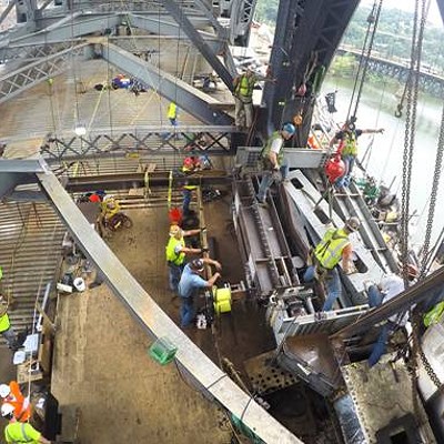 Liberty Bridge construction to continue through July 2018