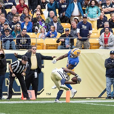 A photo essay of the University of Pittsburgh's 37-34 shootout win over  Georgia Tech