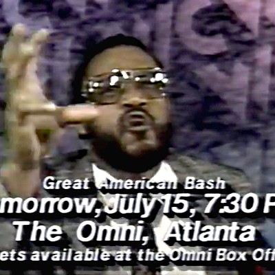 Smark Attack Pro Wrestling Promo of the Day: Thunderbolt Patterson tells Ole Anderson to stay put