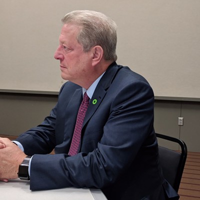 Al Gore says progress on climate change is happening despite President Trump