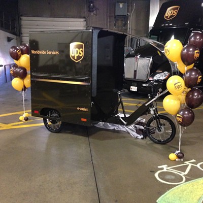 Pittsburgh becomes first U.S. city with year-round UPS bike-delivery route