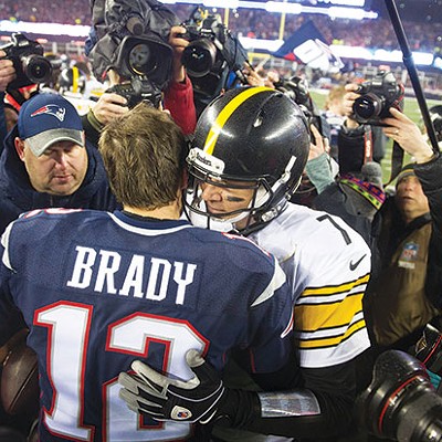 In Pittsburgh, the Steelers-Patriots game is the most anticipated holiday of the month