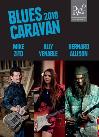 Blues Caravan with Mike Zito, Ally Venable and Bernard Allison