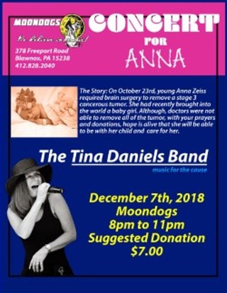Benefit Concert for Anna with the Tina Daniels Band