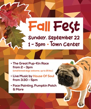 Fall Fest and The Great Pup-Kin Race at The Waterfront