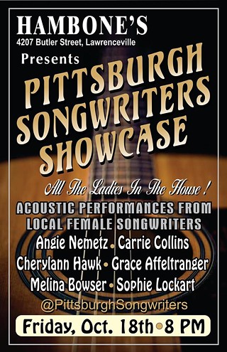 ALL THE LADIES IN THE HOUSE! Local Female Songwriters