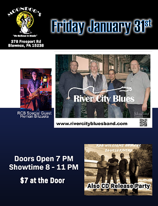 River City Blues and Rob Williams & the Blues Drivers CD Release Party