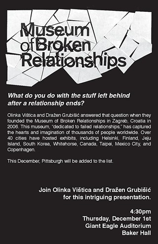 Guest Lecture: Museum of Broken Relationships