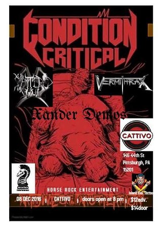 Condition Critical w/ Vermithrax, Shattered Souls & Xander Demos