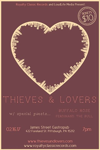 Thieves & Lovers w/ Buffalo Rose & Ferdinand the Bull