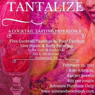 Tantalize: Cocktail Tasting Experience
