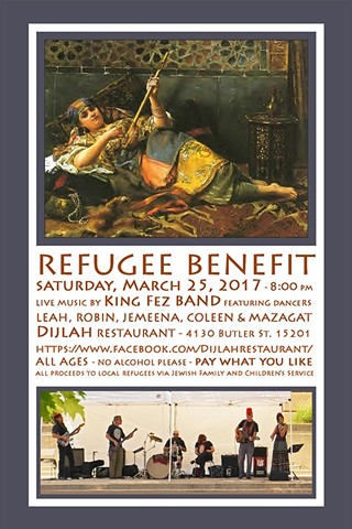 Refugee Benefit feat. King Fez Band & Belly Dancers
