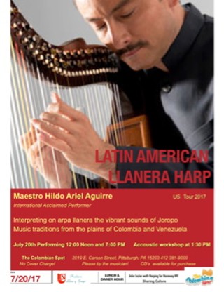 Enlaces y Cuerdas - Llanera folk harp performances and workshop