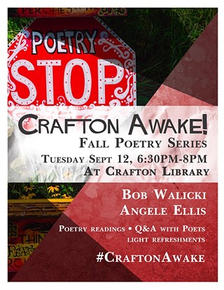 Crafton Awake! Fall Poetry Series