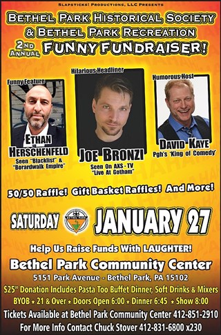 Bethel Park Recreation Department 2nd Annual Funny Fundraiser