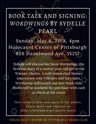 Book Talk and Signing: Wordwings by Sydelle Pearl