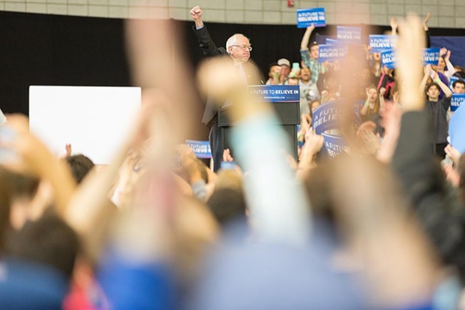 Bernie Sanders Rally Pittsburgh