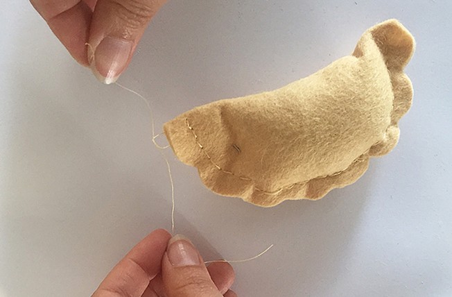 How to make your own pierogie cat toy