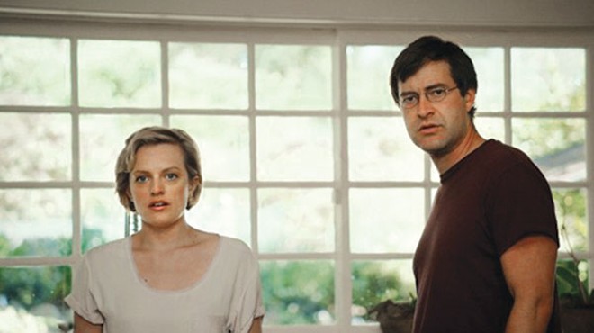 Unhappily married: Mark Duplass and Elisabeth Moss