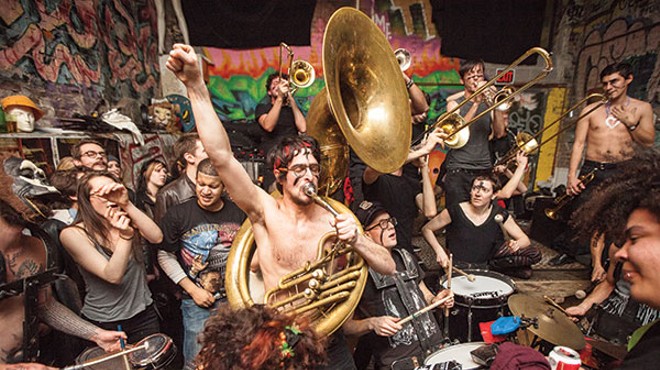 In its second year, the Pittonkatonk May Day Brass BBQ is more than a music festival