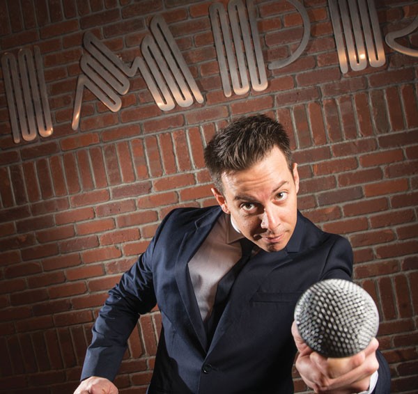 Up in Crawford's grill: Bill Crawford mic-checks favorite stomping ground the Pittsburgh Improv.