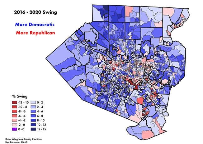 2020 Election Pittsburgh Maps