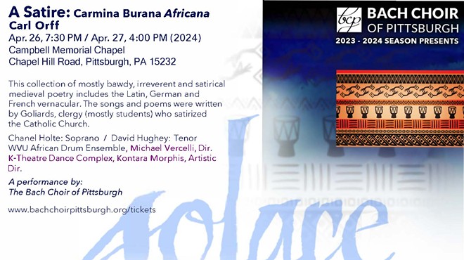 A Satire: Carmina Burana Africana, an adaptation of Carl Orff's masterpiece