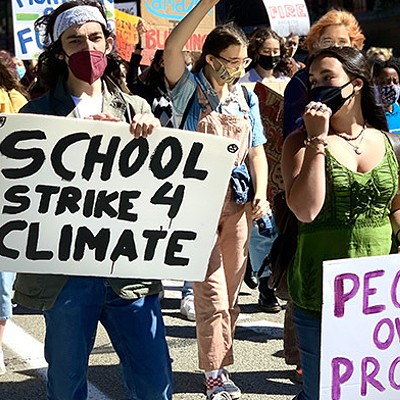 About 200 march for Sunrise Movement Pittsburgh’s Strike for Climate Justice