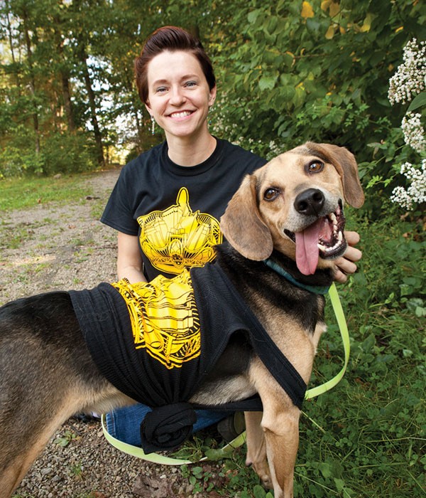 Amy Dukes, adoption coordinator for Best of Pittsburgh Winner Animal Friends