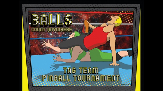 Balls Count Anywhere Tag Team Pinball Tournament