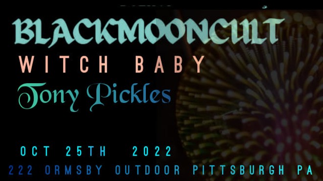 Black Moon Cult, Witch Baby, Underground Airplane, and Tony Pickles @ 222 Ormsby Outdoors
