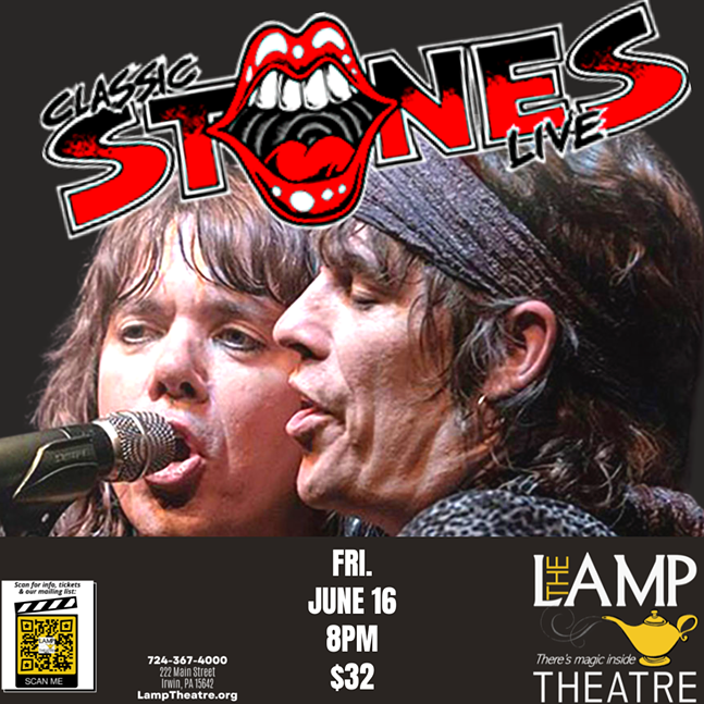 Classic Stones Live Rolling Stones tribute returns to The Lamp Theatre, Irwin