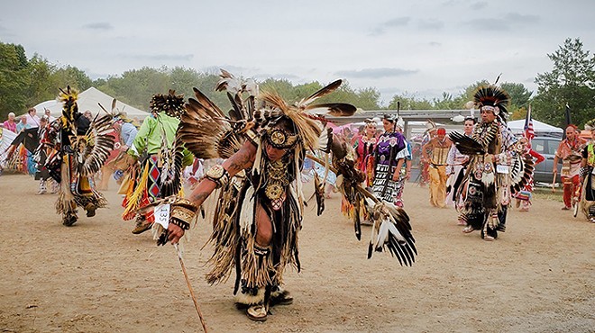 Celebrate Native American culture at pow wow, featuring dance, music, and more