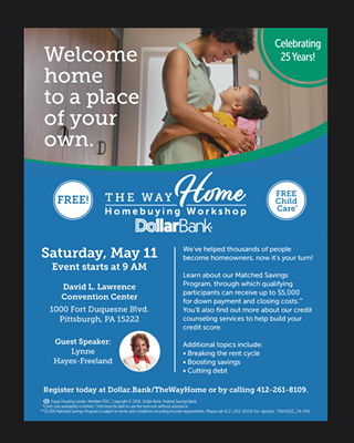 Dollar Bank presents The Way Home Homebuying Workshop