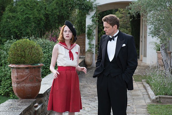 Emma Stone and Colin Firth, Magic in the Moonlight