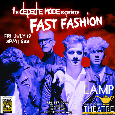 Fast Fashion, the Depeche Mode Experience is coming to The Lamp Theatre, Irwin