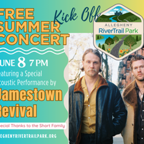 Free Summer Concert Featuring Jamestown Revivial