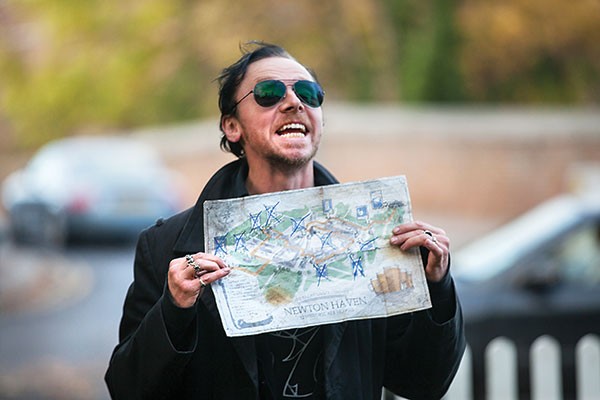 Gary (Simon Pegg) has the evening mapped out.