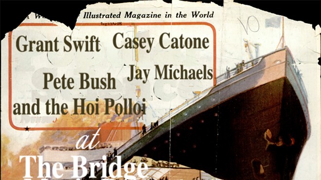 Grant Swift, Pete Bush and the Hoi Polloi, Casey Catone, and Jay Michaels at The Bridge