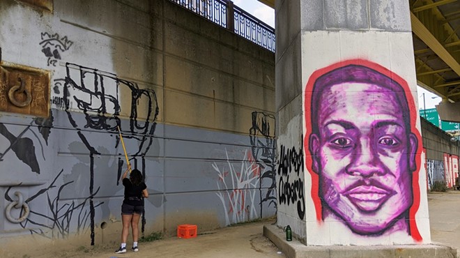 Group effort turns Black Lives Matter mural into community art project