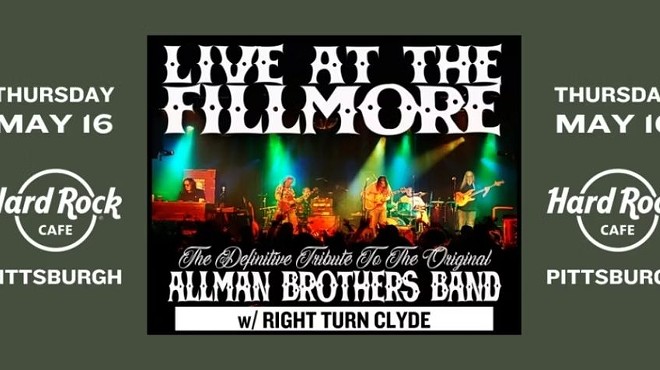 Hard Rock Cafe and CE Presents LIVE at the Fillmore - the Ultimate Tribute to the Allman Brothers - featuring The "all new" Right TurnClyde Experience