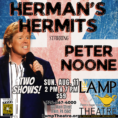 Herman's Hermits starring Peter Noone at The Lamp Theatre, Irwin for TWO shows!