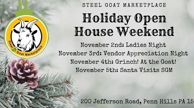 Holiday Open House Weekend – Grinch! At the Goat!