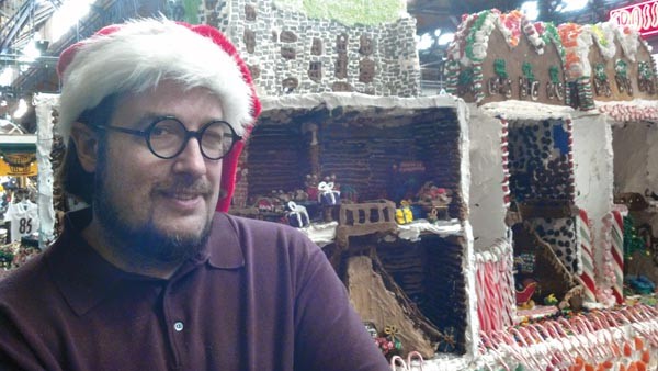 Jon Lovitch, artist behind Station Square's Gingerbread Lane