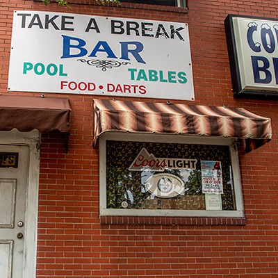 Lawrenceville dive Take a Break Bar — and its attached duplex — is up for sale