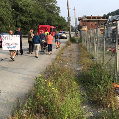 Long awaited sidewalk planned for Pittsburgh's Hazelwood neighborhood