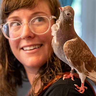 Meet Pittsburgh’s pigeon whisperer: Kim Garrett