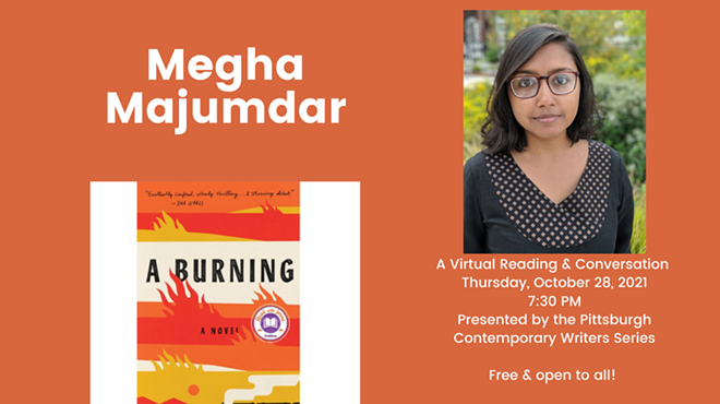 Megha Majumdar, Novelist of A Burning, in Conversation at the Pittsburgh Contemporary Writers Series