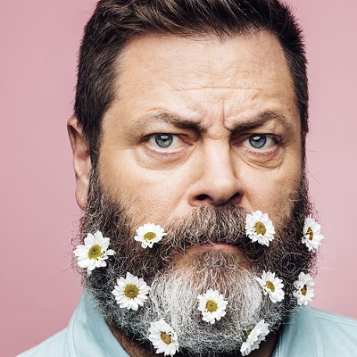 Nick Offerman promises to be "generally redolent of condiments" when he returns to Pittsburgh