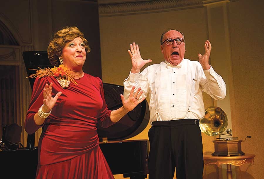 Note-worthy: Jill Keating and Jeff Howell in The REP's Souvenir